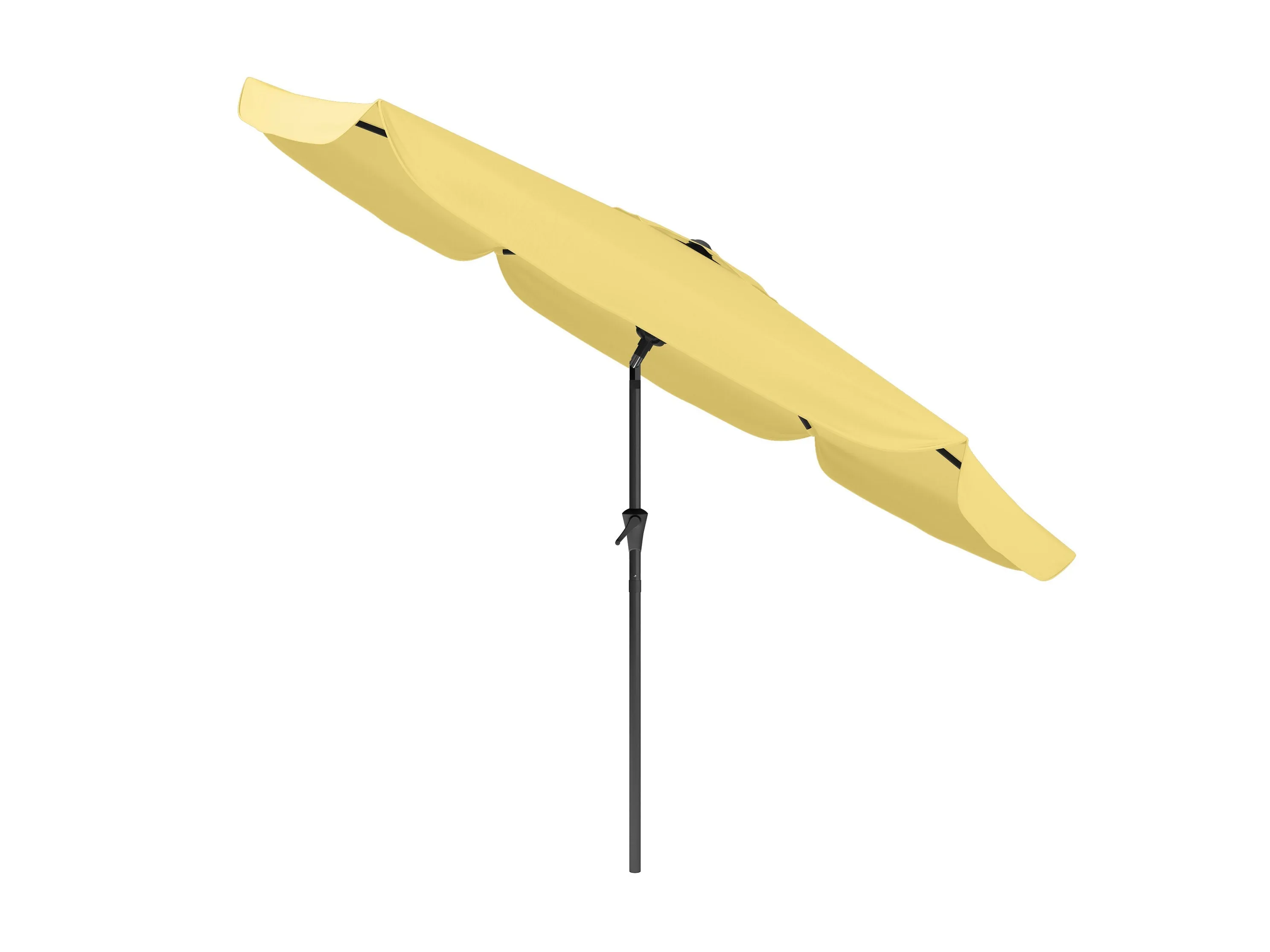 10ft Round Yellow Patio Umbrella