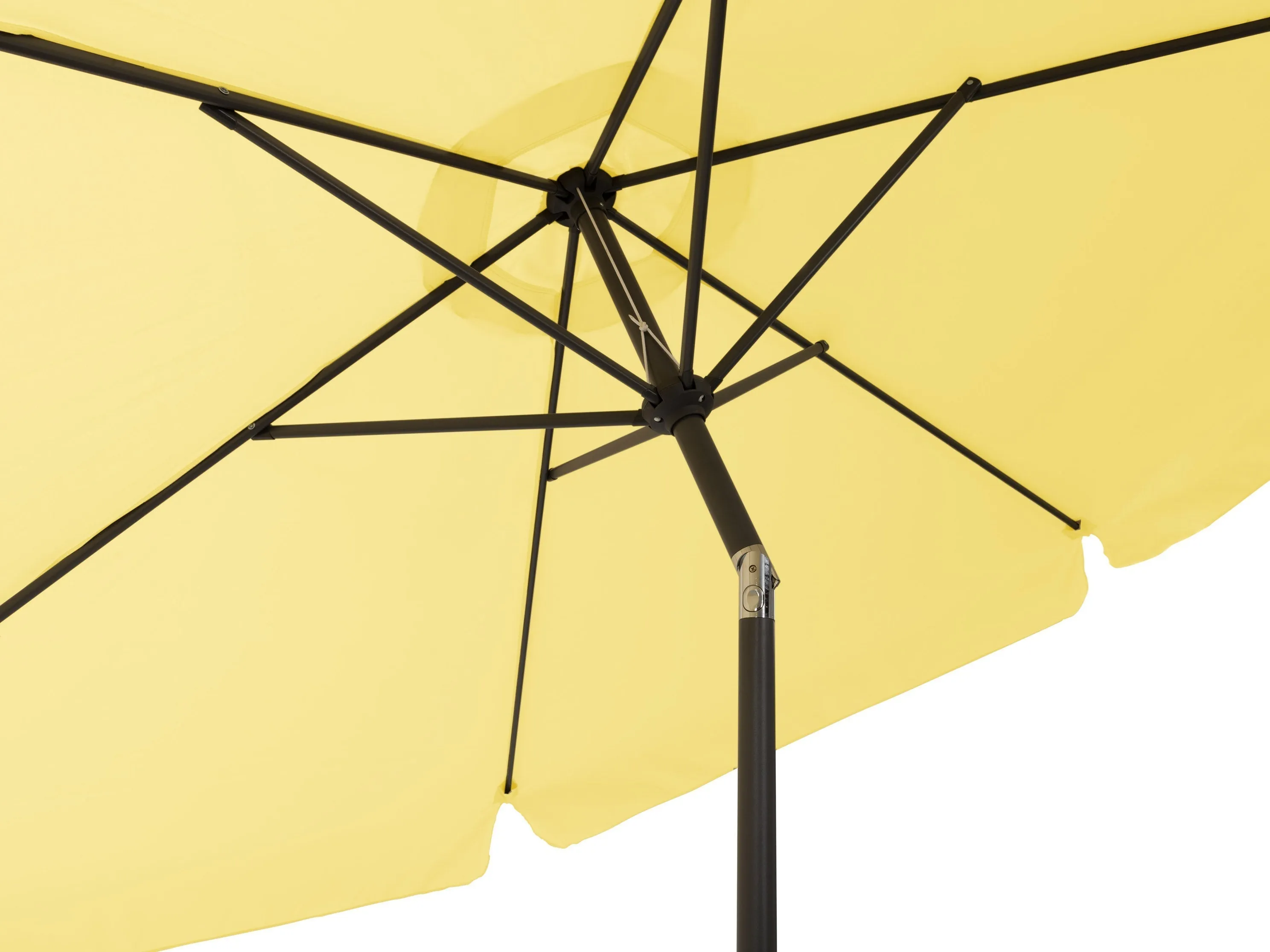 10ft Round Yellow Patio Umbrella