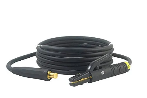 200 Amp Welding Electrode Holder Lead Assembly - LC40 Connector - #2 AWG cable (100 FEET)