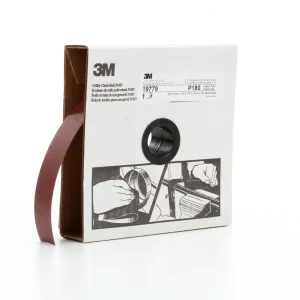 3M Utility Cloth Roll 314D, P180 J-weight, 1 in x 20 yd