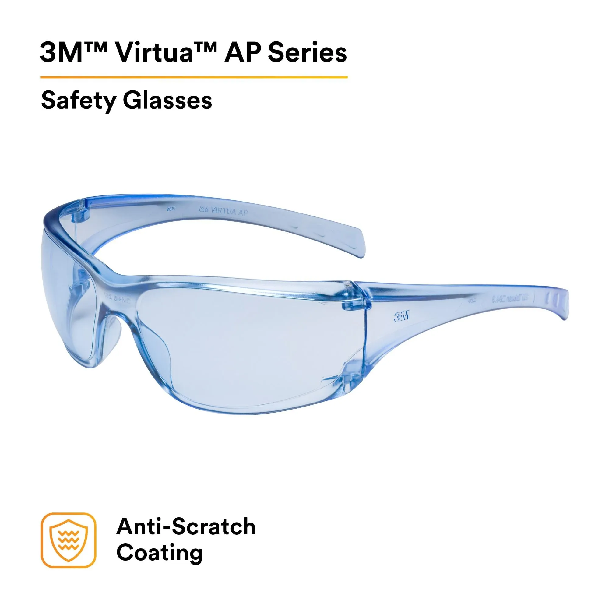 3M Virtua AP Protective Eyewear 11816-00000-20 Light Blue Hard Coat
Lens