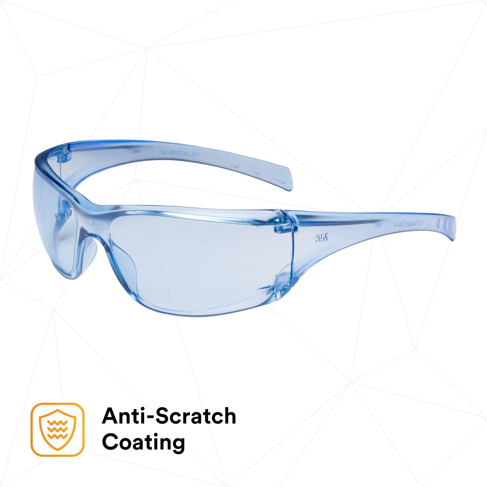 3M Virtua AP Protective Eyewear 11816-00000-20 Light Blue Hard Coat
Lens