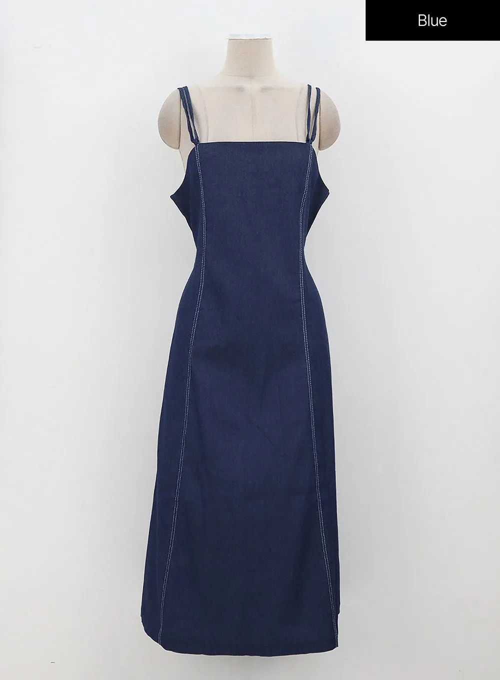 A-Line Denim Maxi Dress OA320