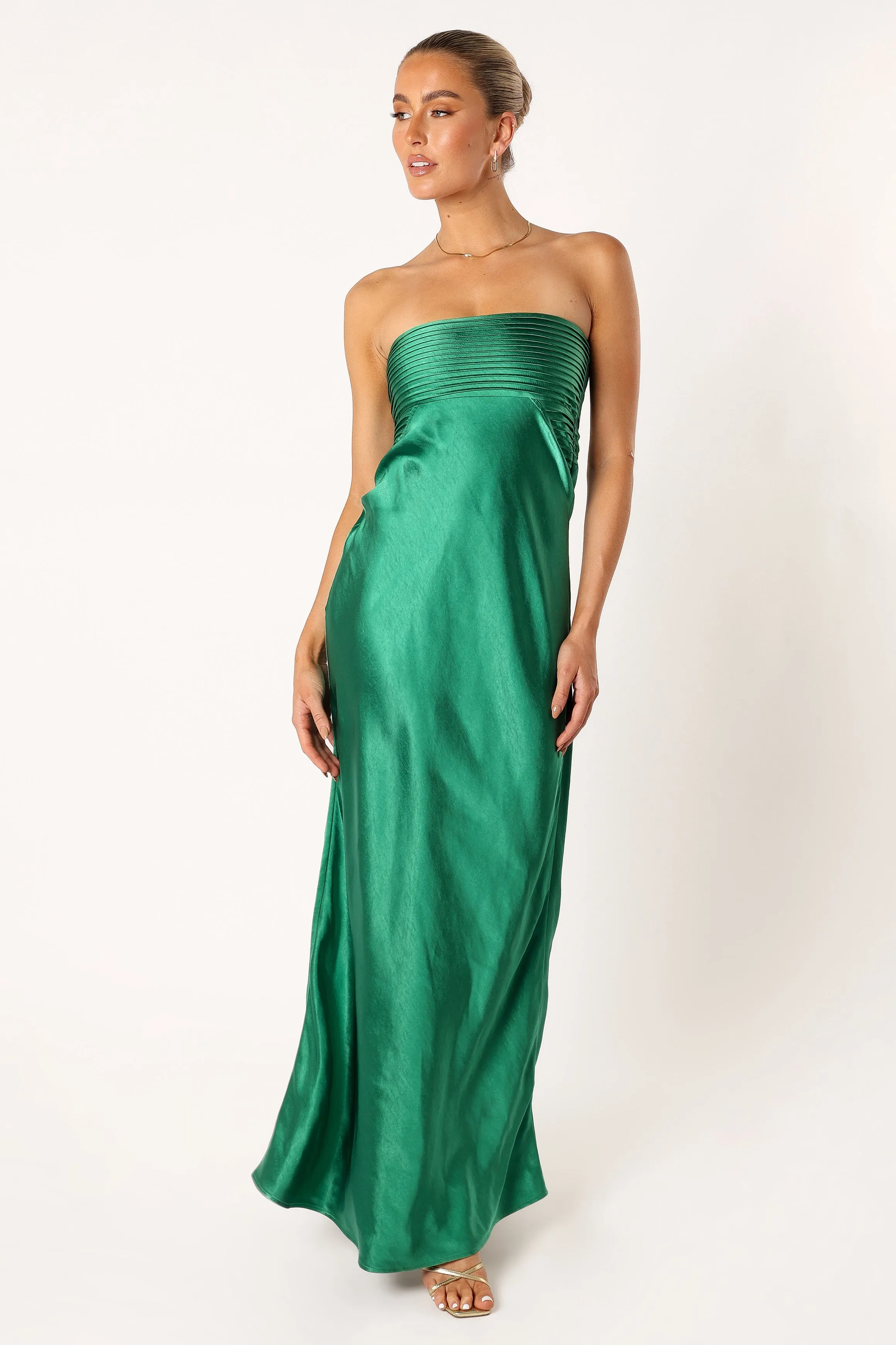 Adina Maxi Dress - Emerald