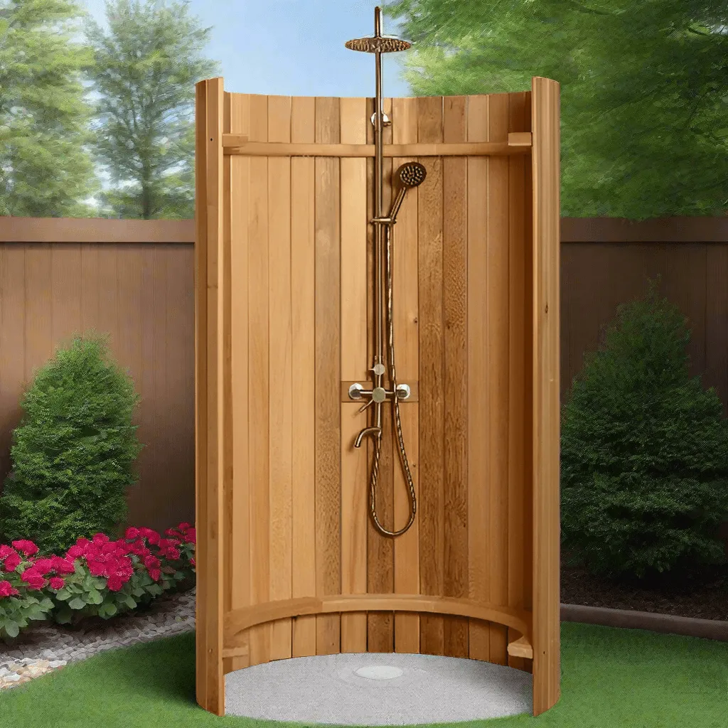 Almost Heaven Ellipse Outdoor Shower