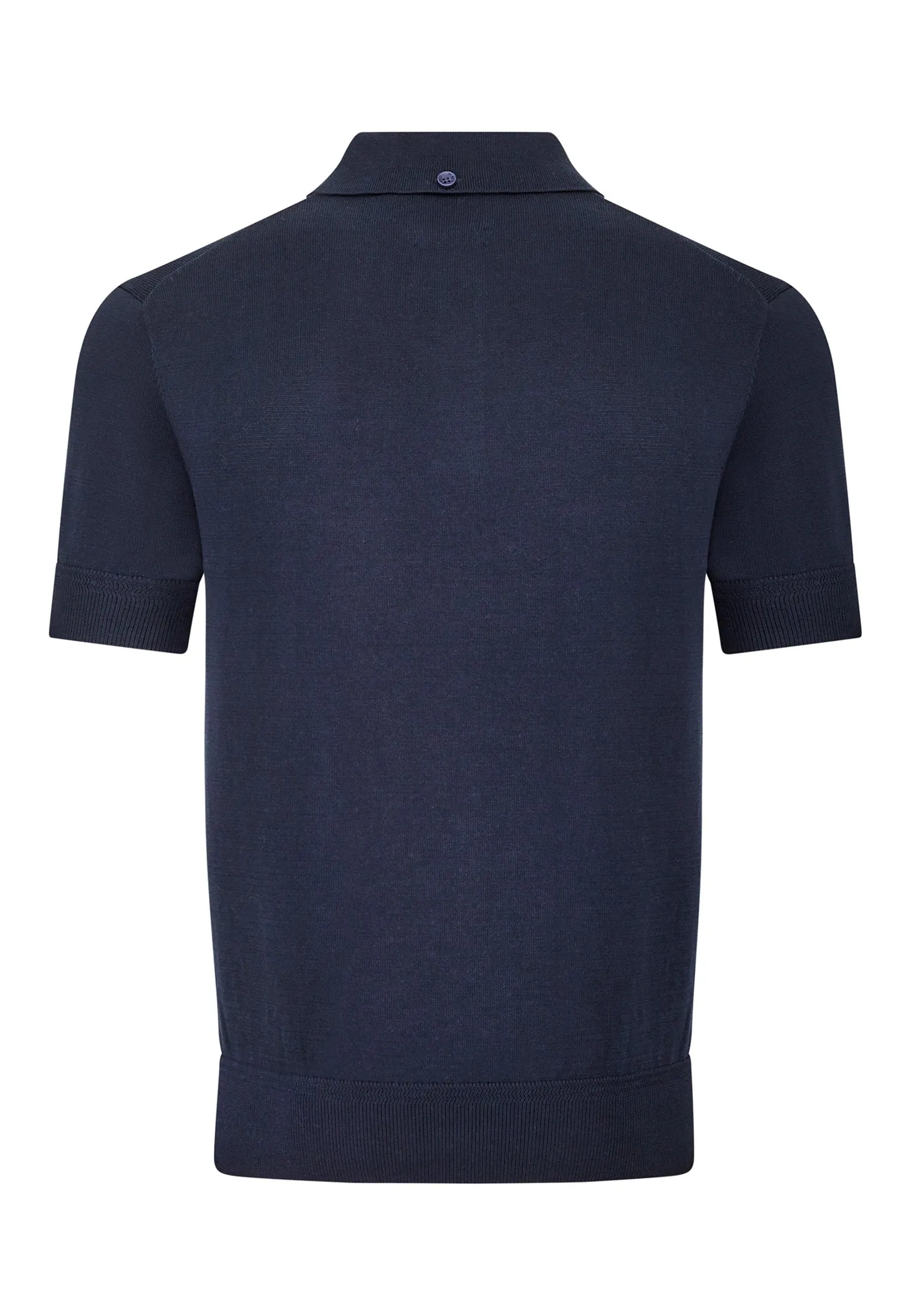 Archie Mercerised Cotton Knit Polo