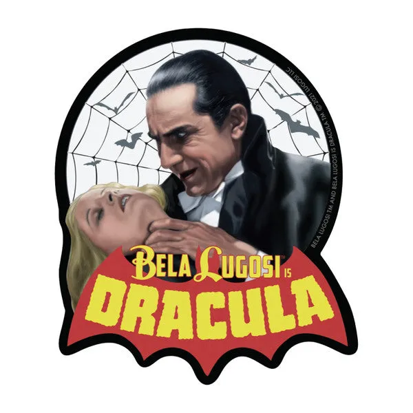 Bela Lugosi Dracula Bites Vinyl Sticker