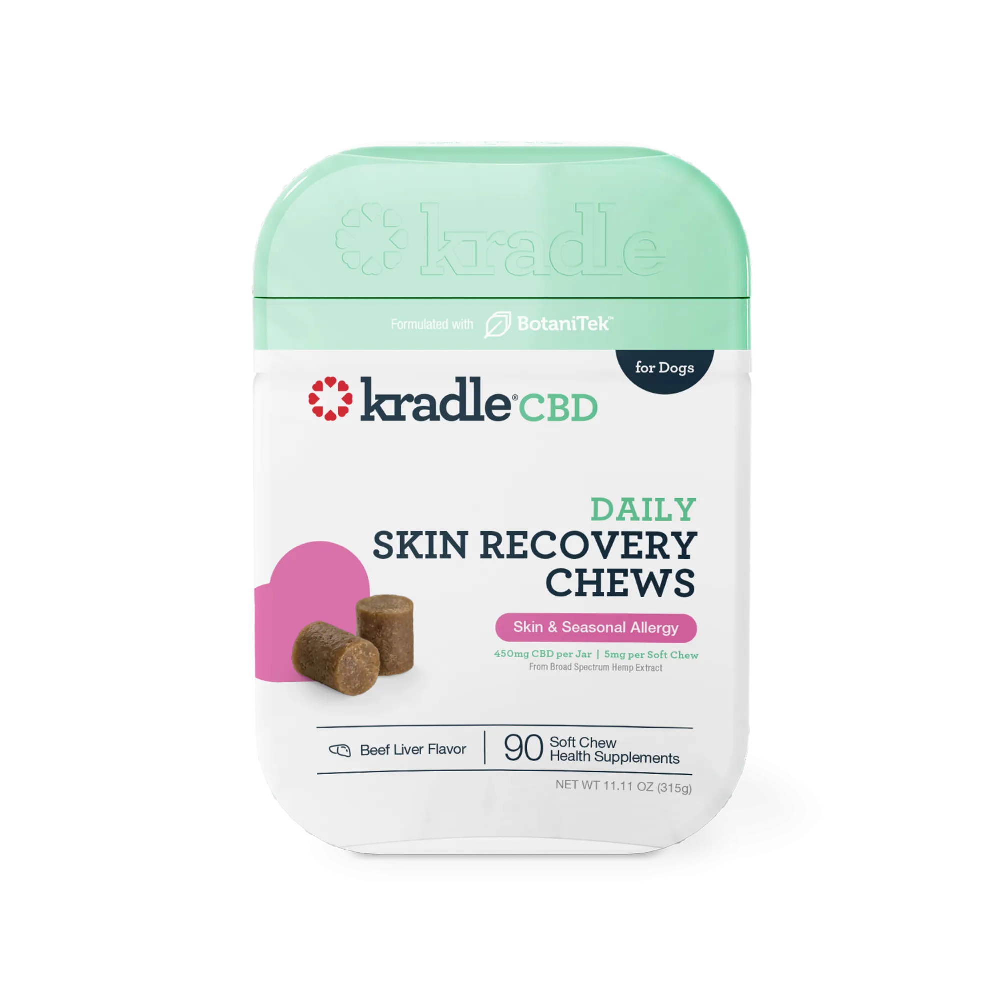 CBD Skin Recovery Chews