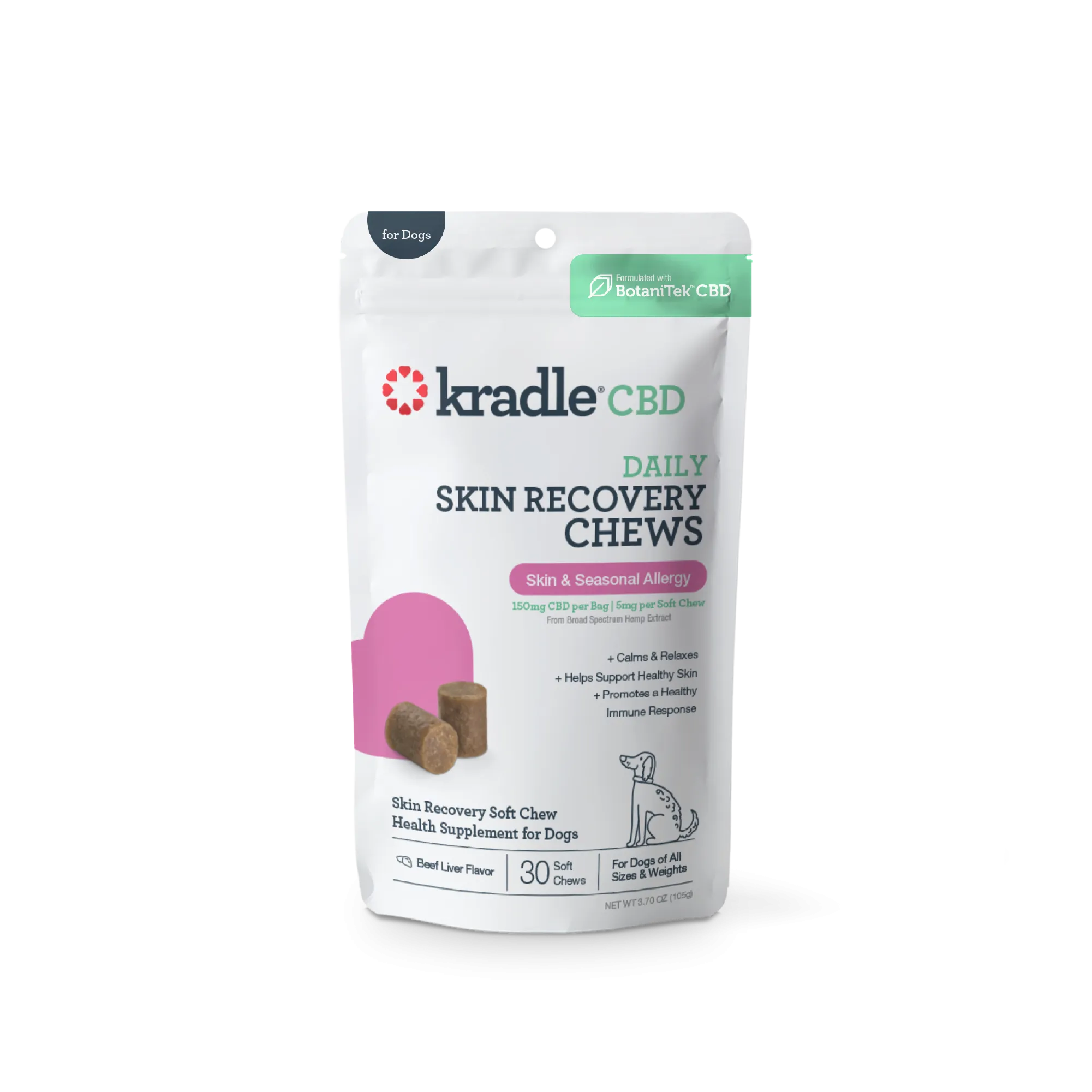 CBD Skin Recovery Chews