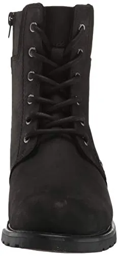 Clarks womens Orinoco Spice Ankle Boot, Black Leather, 7.5 Wide US