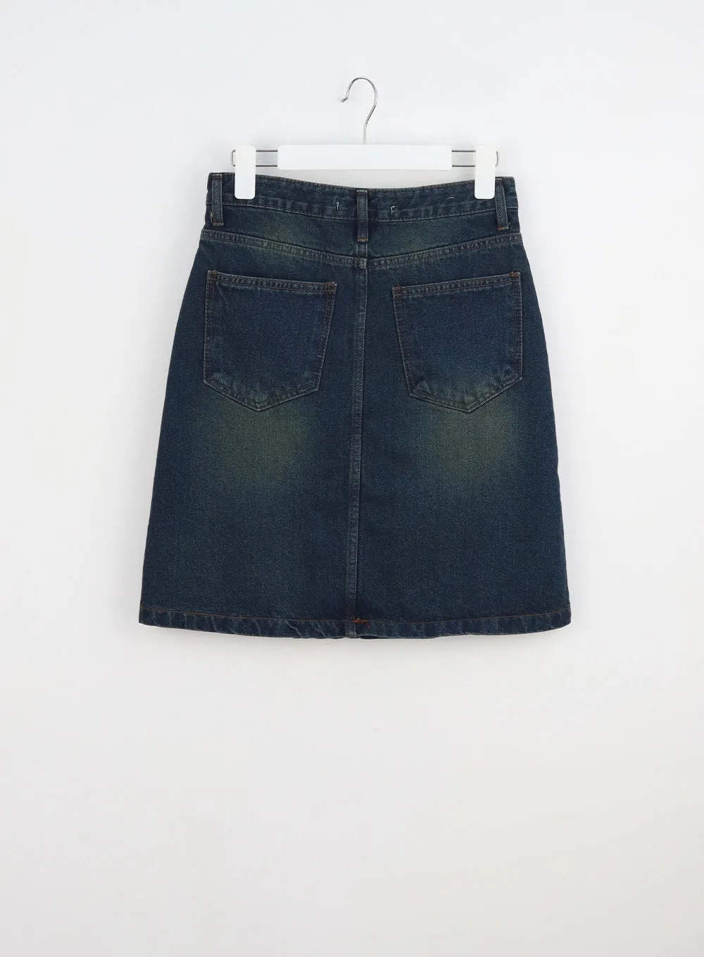 Denim Midi Skirt CY331