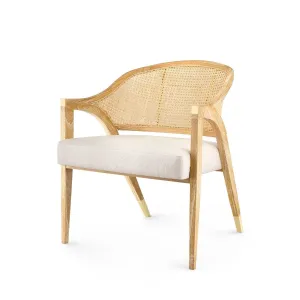 Edward Lounge Chair Natural Set