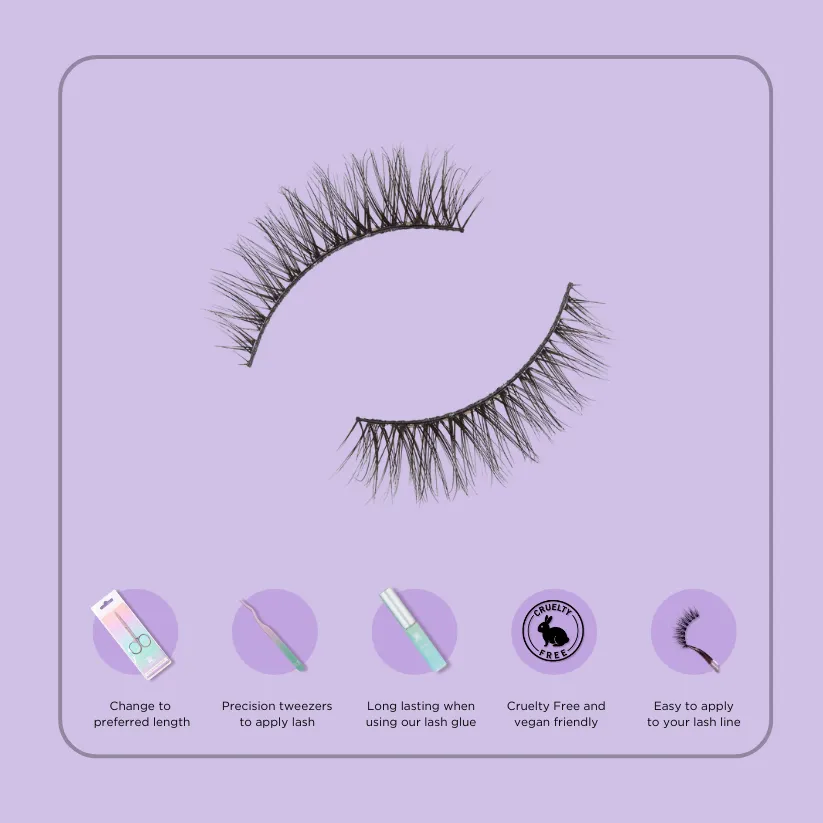 Essentials 5 Pair Pack Vegan Lashes #Harley