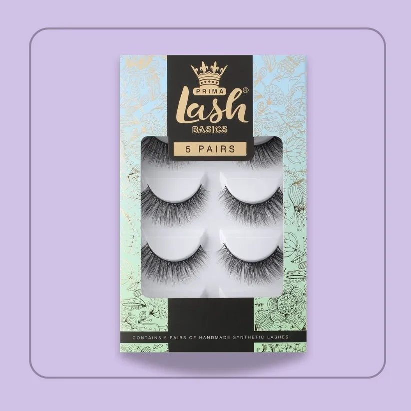 Essentials 5 Pair Pack Vegan  Lashes #Nanci