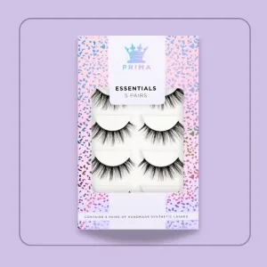 Essentials 5 Pair Pack Vegan  Lashes #Zarah