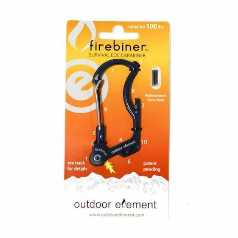 Firebiner EDC Carabiner - Black