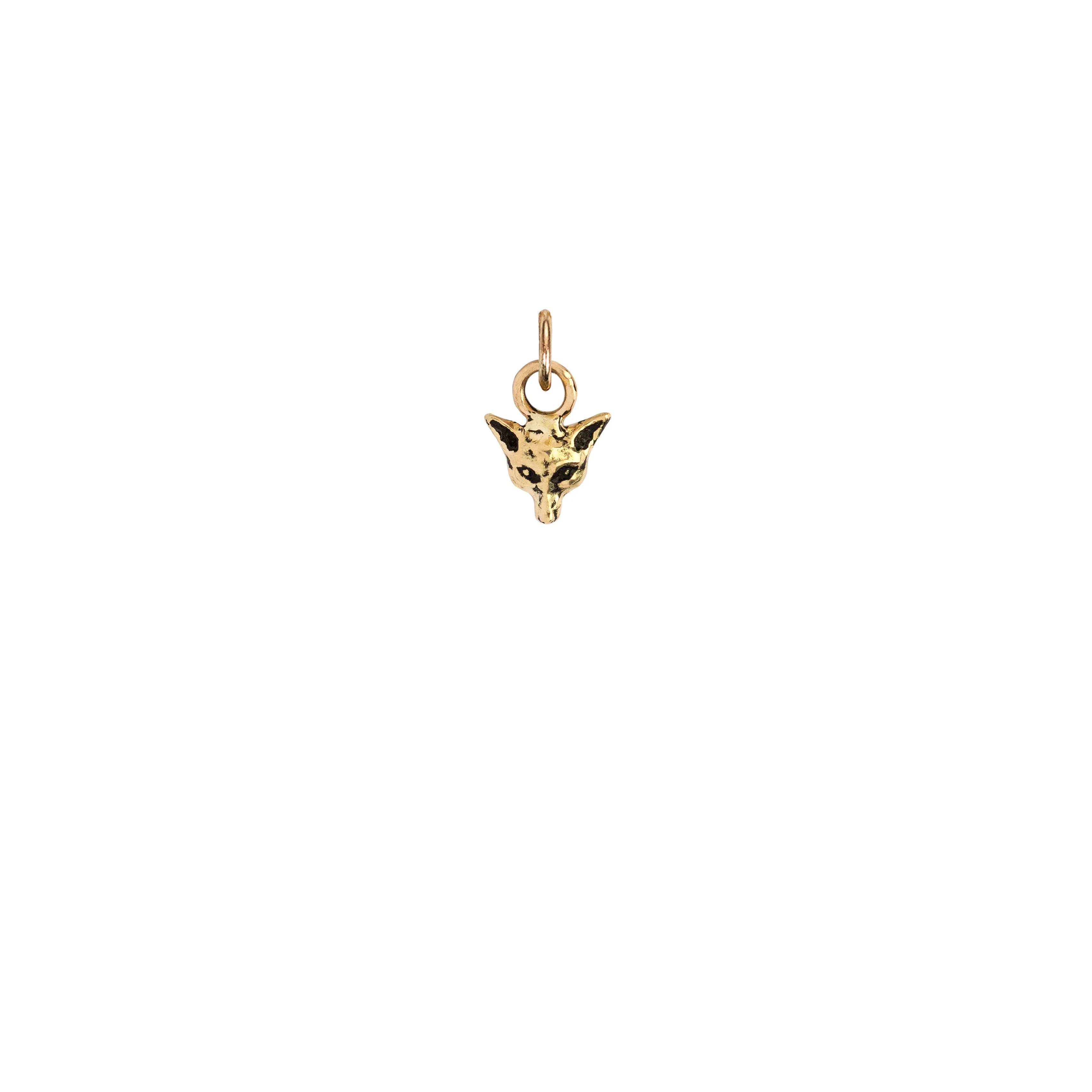 Fox 14K Gold Symbol Charm