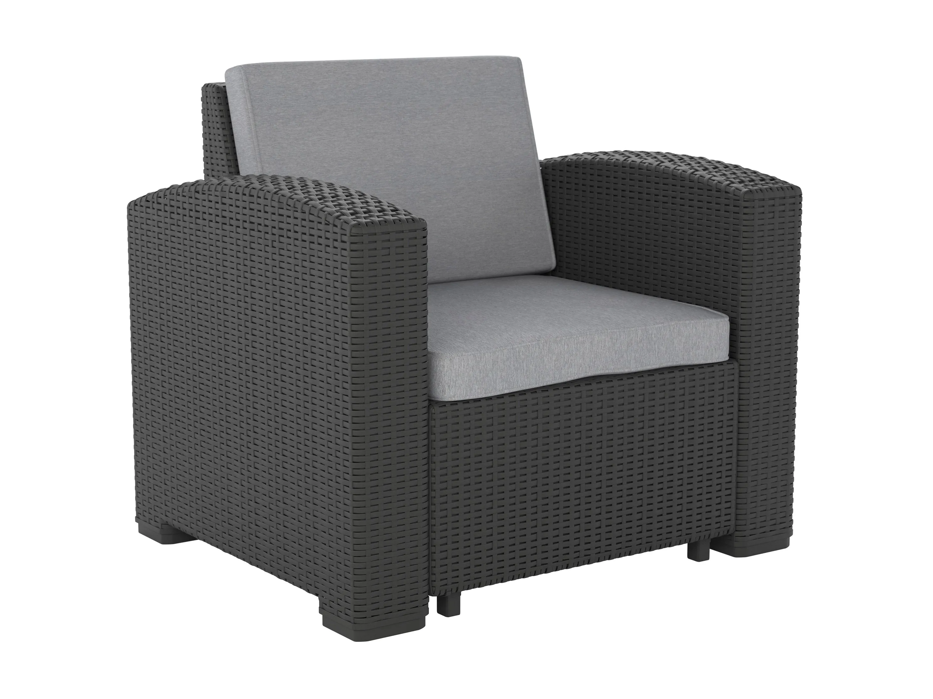 Grey Outdoor Patio Chair