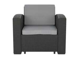 Grey Outdoor Patio Chair