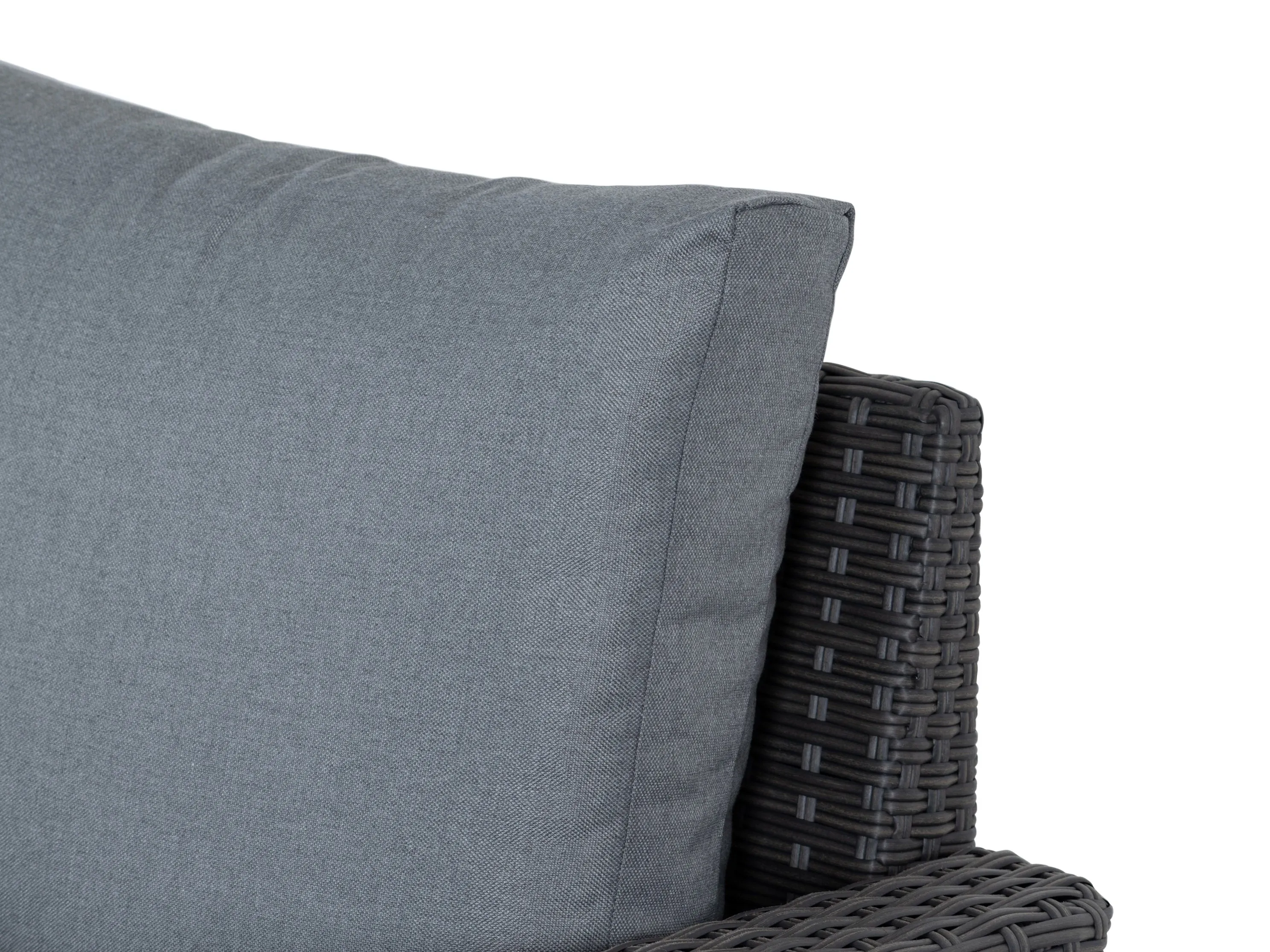 Grey Outdoor Wicker Chair