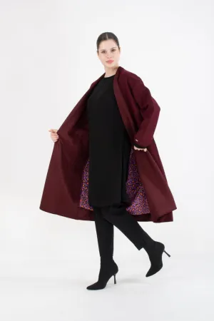 Invee 6224 Cardigan Burgundy