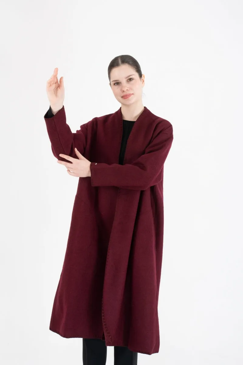 Invee 6224 Cardigan Burgundy