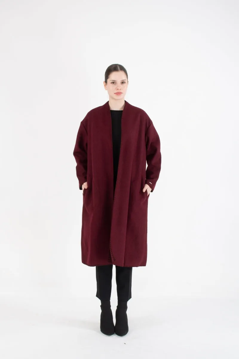 Invee 6224 Cardigan Burgundy