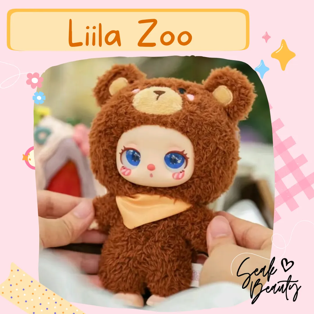 Liila Zoo Plush Toy 6 Characters to choose from