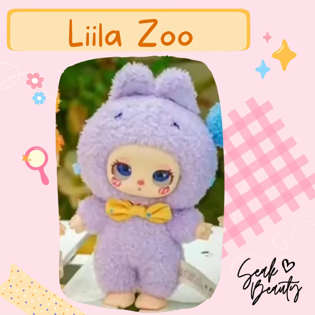 Liila Zoo Plush Toy 6 Characters to choose from