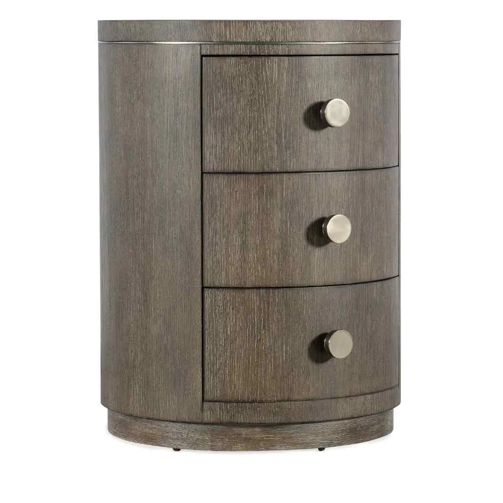 Modern Mood Round Nightstand - II