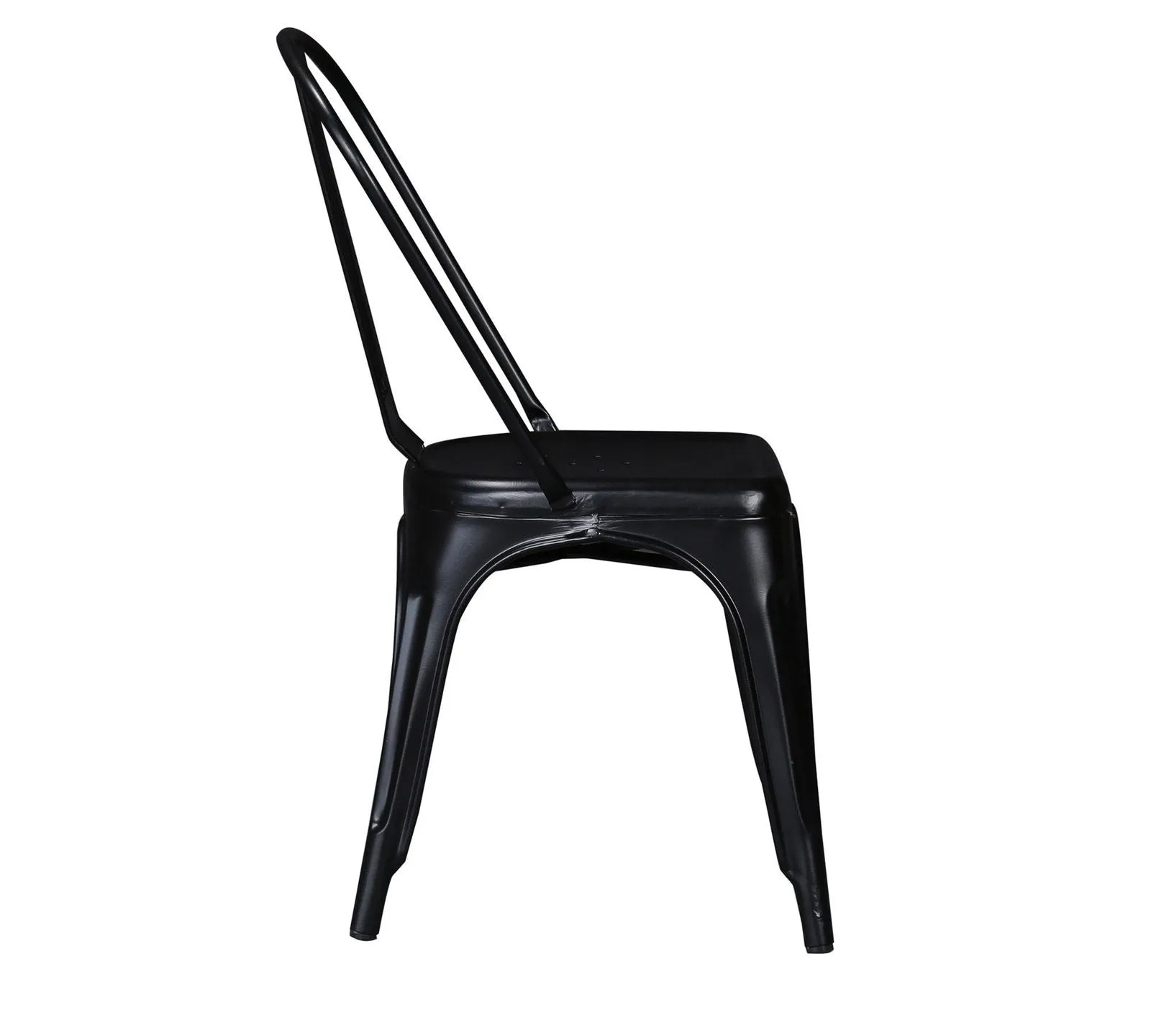 Outdoor Chair in Metal Frame Legs