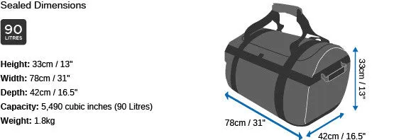 Overboard Adventure Duffel Bag 90 Litres