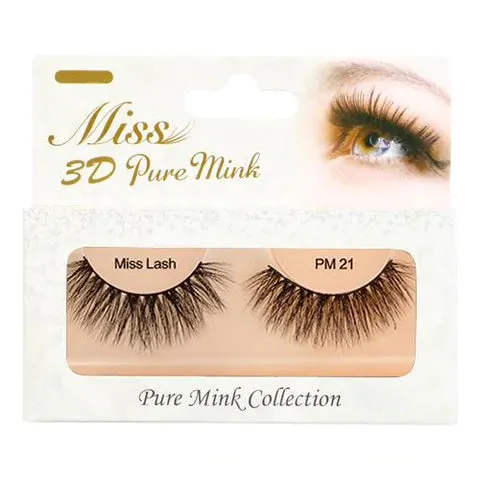 PM21 - 3D Pure Mink Lashes