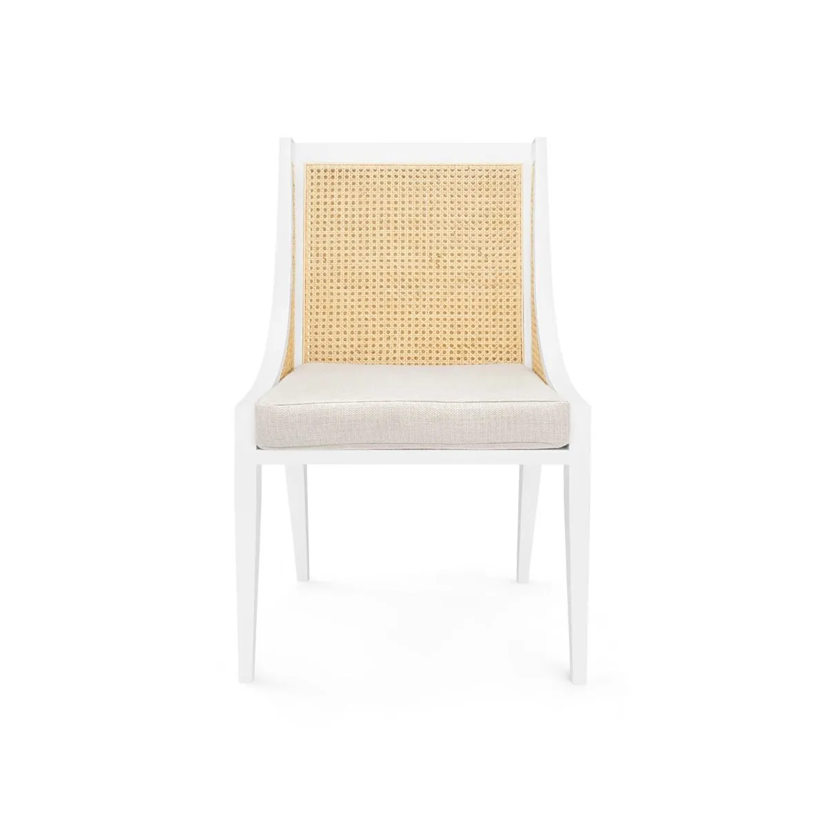 Raleigh Armchair Eggshell White Set