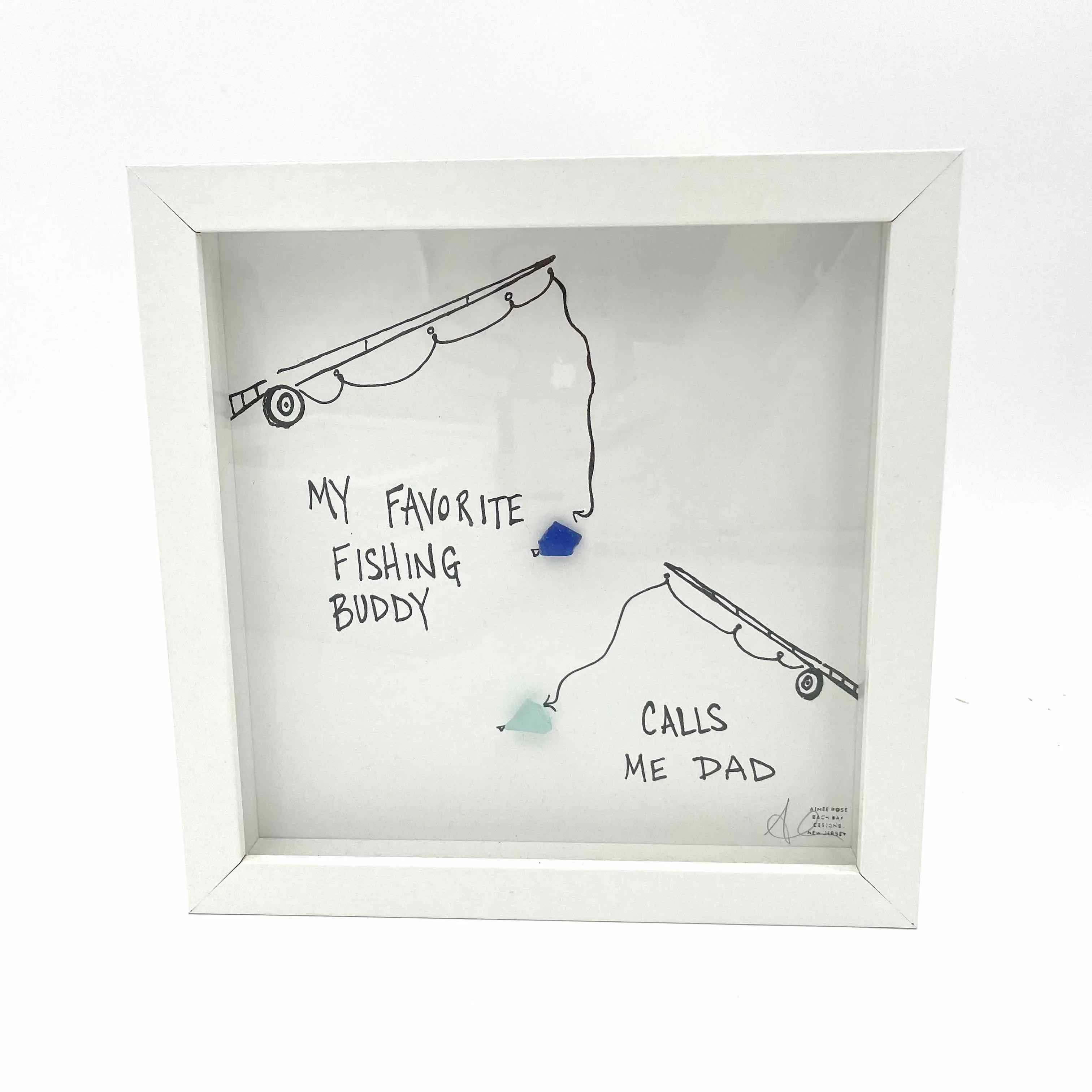 Sea Glass Art - Family Themed