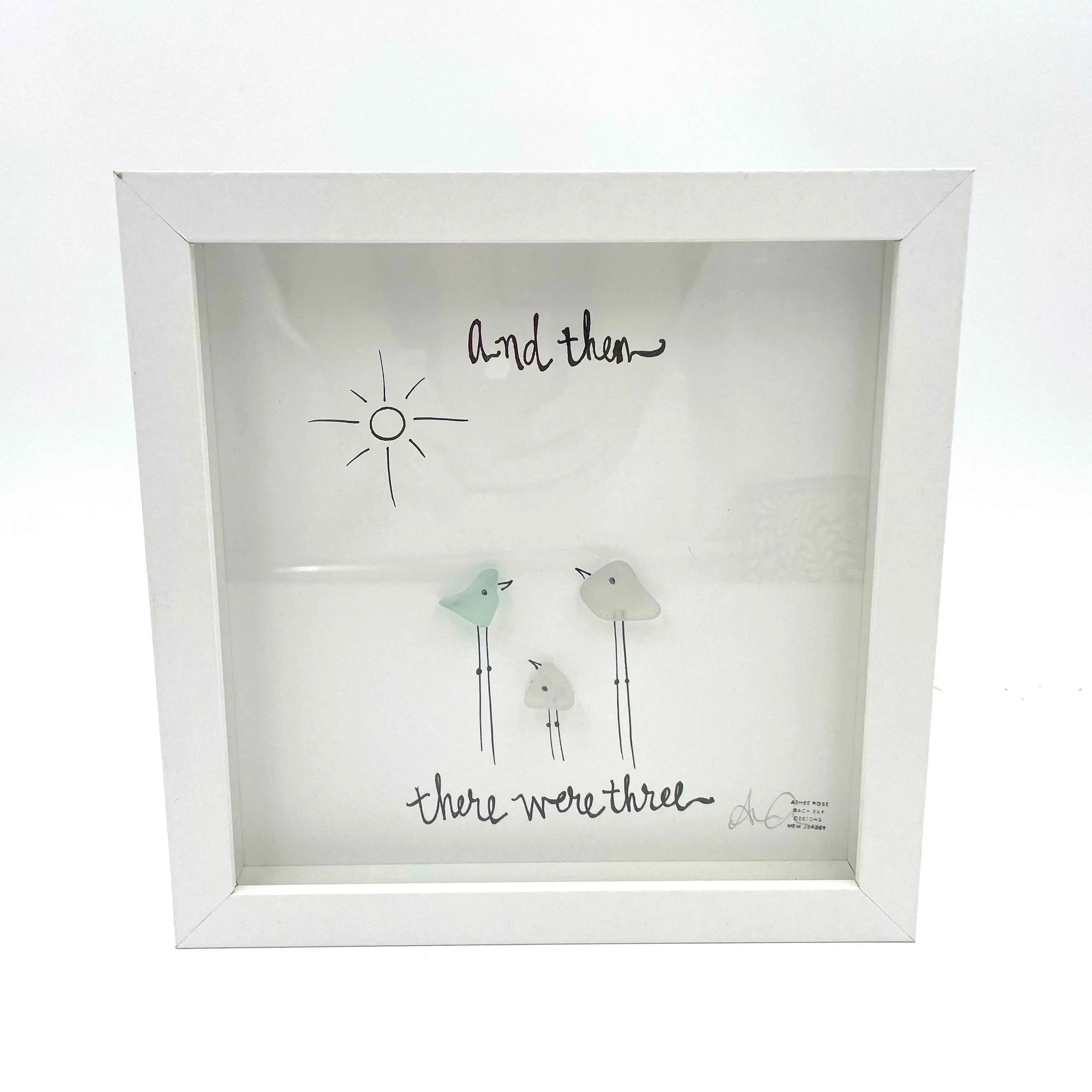 Sea Glass Art - Family Themed