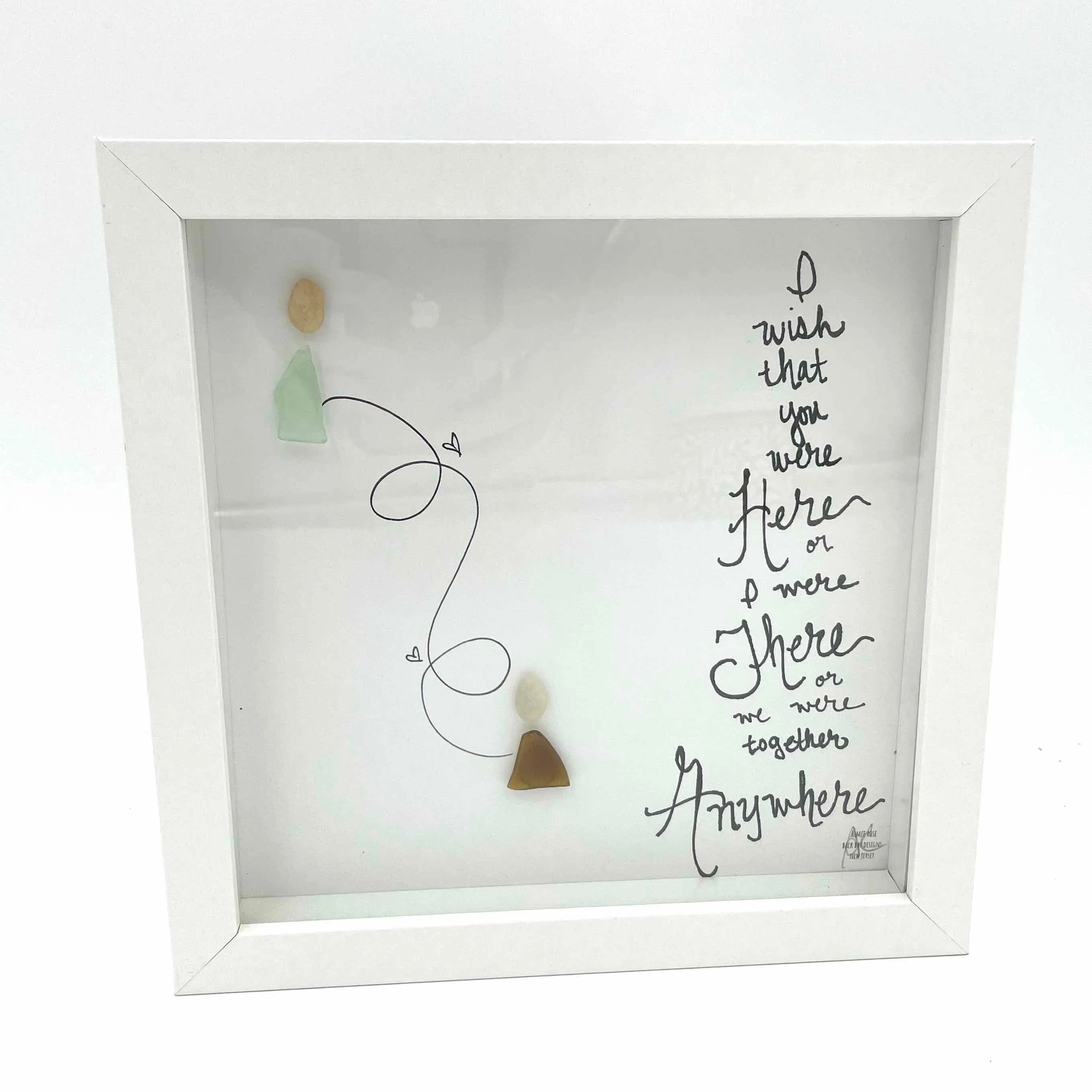 Sea Glass Art - Friendship Themed