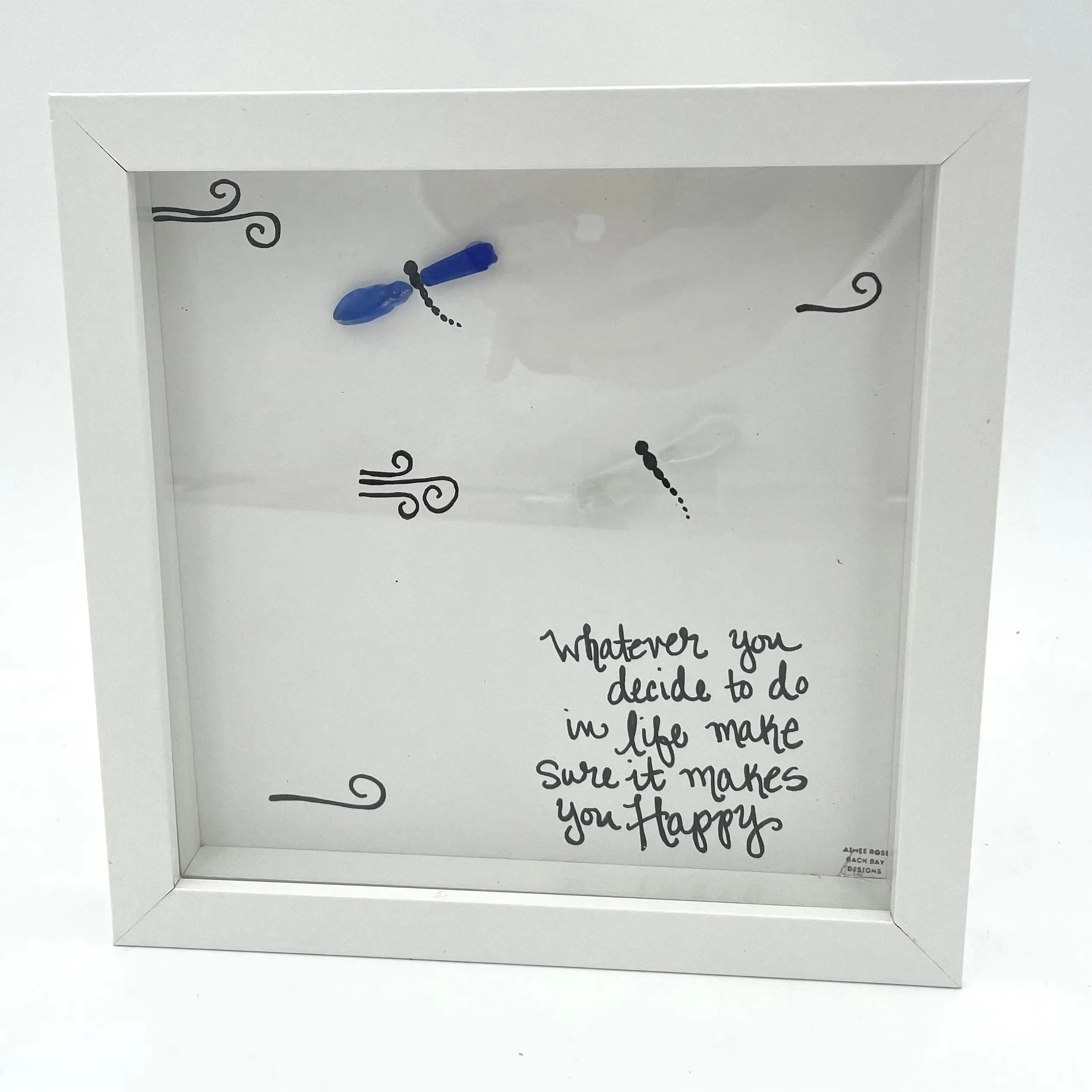 Sea Glass Art - Motivational/ Inspirational