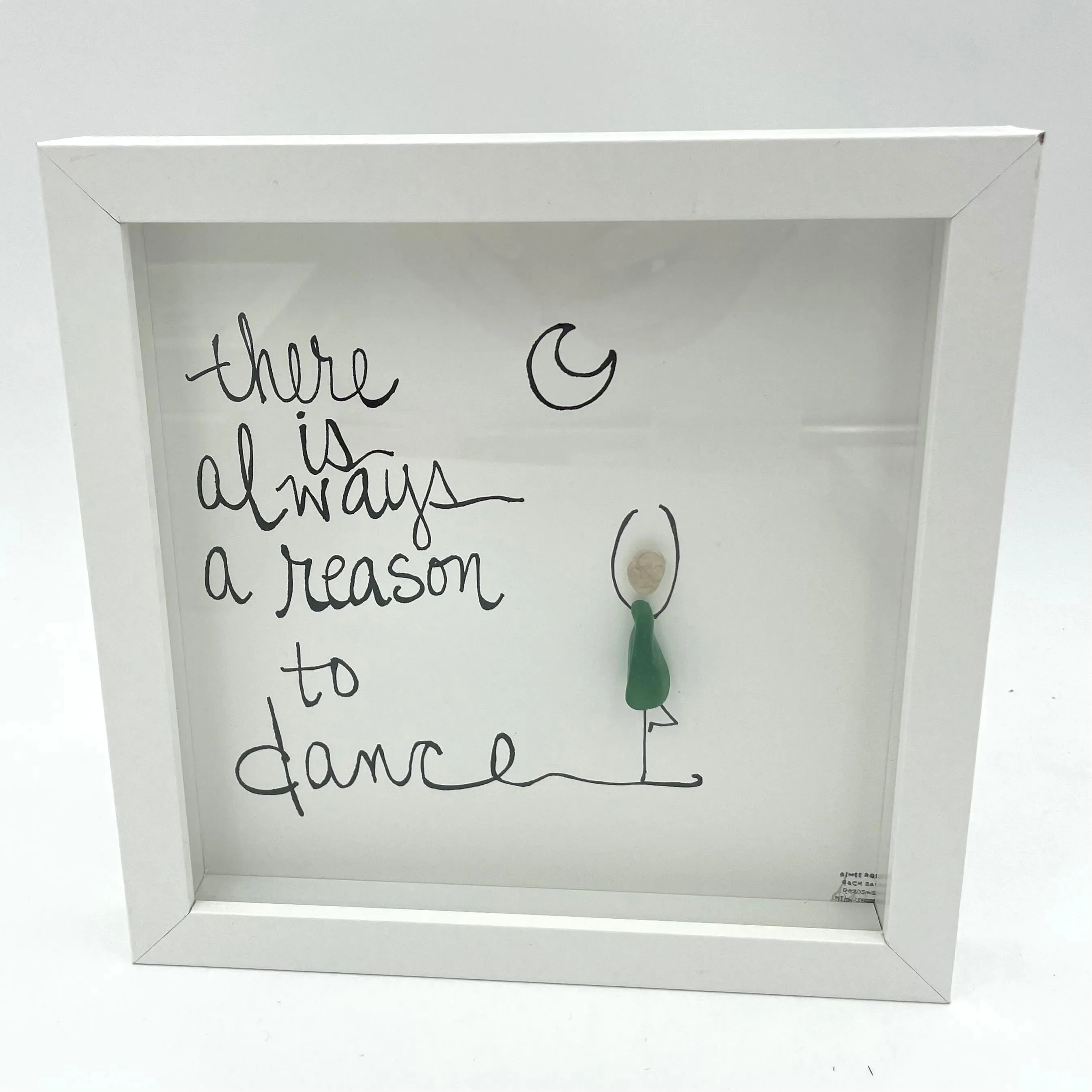 Sea Glass Art - Motivational/ Inspirational