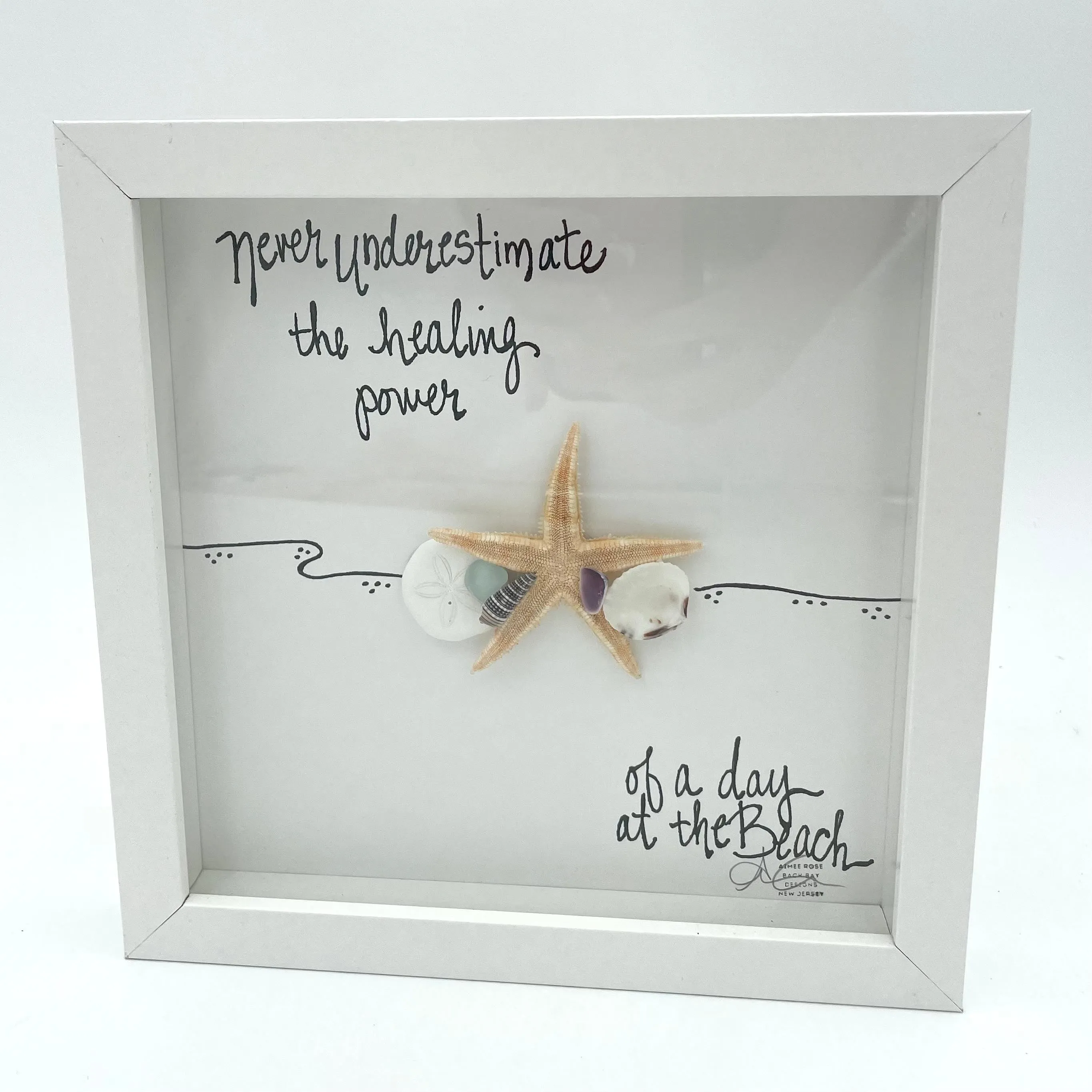 Sea Glass Art - Motivational/ Inspirational