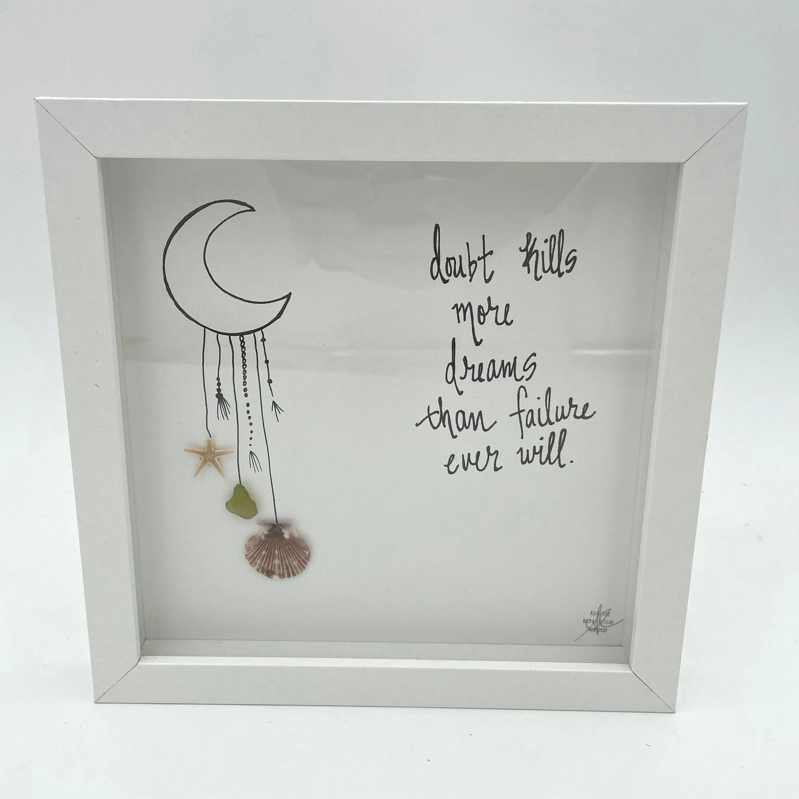 Sea Glass Art - Motivational/ Inspirational