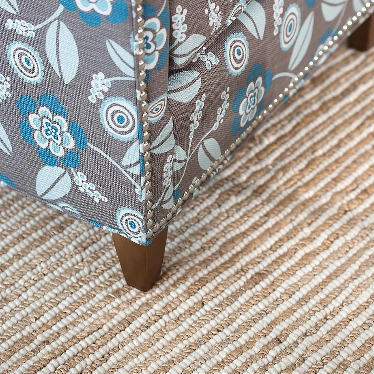 Twiggy Natural Woven Wool Jute Rug